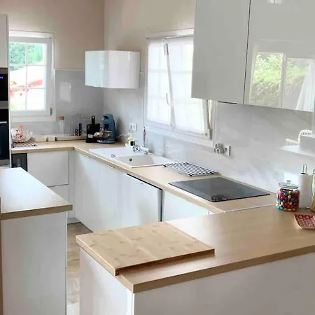 1km Plage, Agreable Maison 6 Pers Classee 3* Feriehus