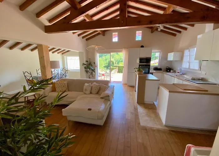 1km Plage, Maison 6 Pers Classée 3* Hendaye