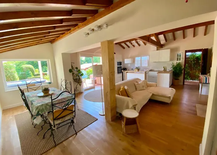 1km Plage, Maison 6 Pers Classée 3* * Hendaye